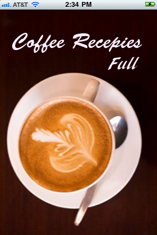 Food App Review of the Week: Coffee Recepies (sp) Full
