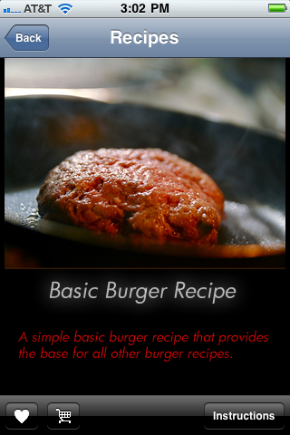 Food App Review of the Week: Burger Recipes