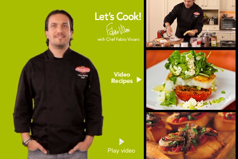 Food App Review of the Week: Let’s Cook with Fabio Viviani and Bertolli Olive Oil