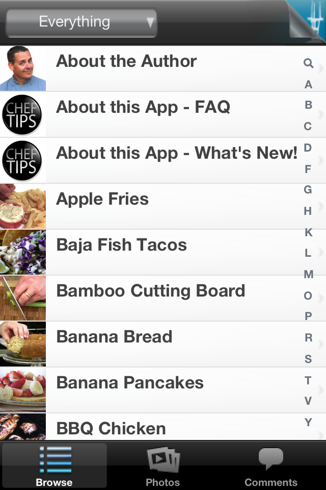 Recipe App FAQ's