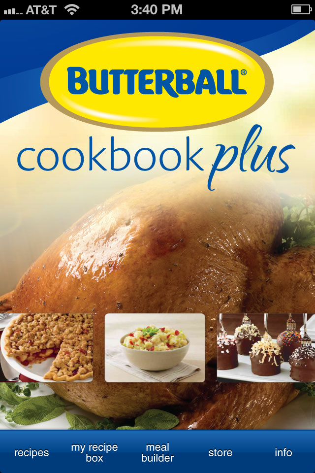 Food App Review of the Week: Butterball Cookbook Plus – Recipes for Thanksgiving & Every Day Occasions