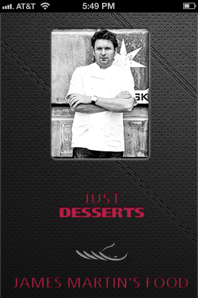 Food App Review of the Week: Just Desserts – James Martin’s Food